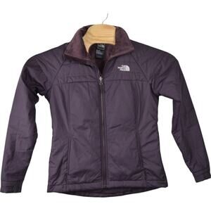 The North Face Purple Fleece-Lined Full Zip Jacket Women’s S